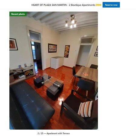 Heart Of Plaza San Martin - 2 Boutique Apartments Lima Bagian luar foto
